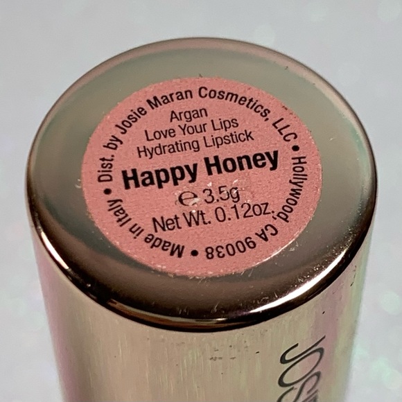 Josie Maran Happy Honey Lipstick NWOB - Picture 6 of 7